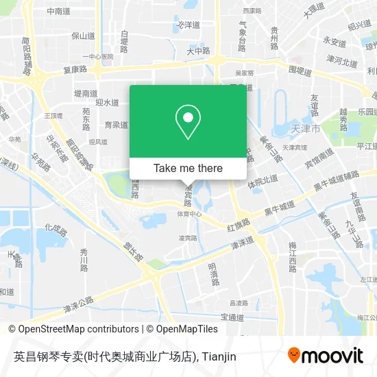 英昌钢琴专卖(时代奥城商业广场店) map