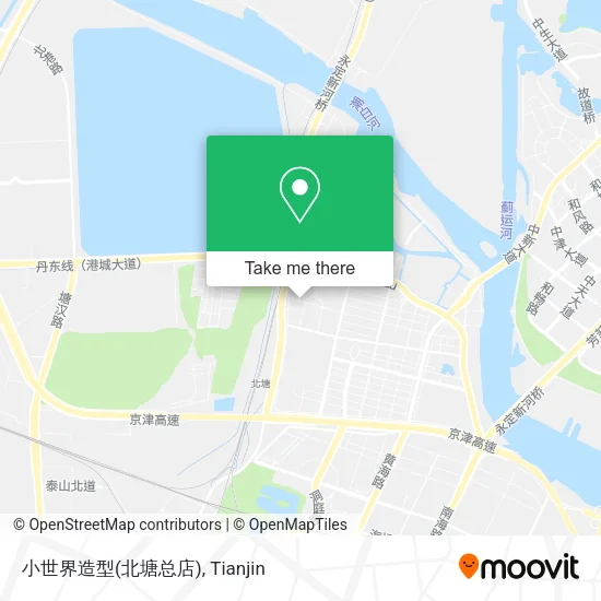 小世界造型(北塘总店) map