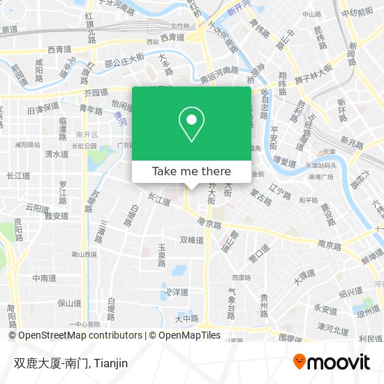 双鹿大厦-南门 map