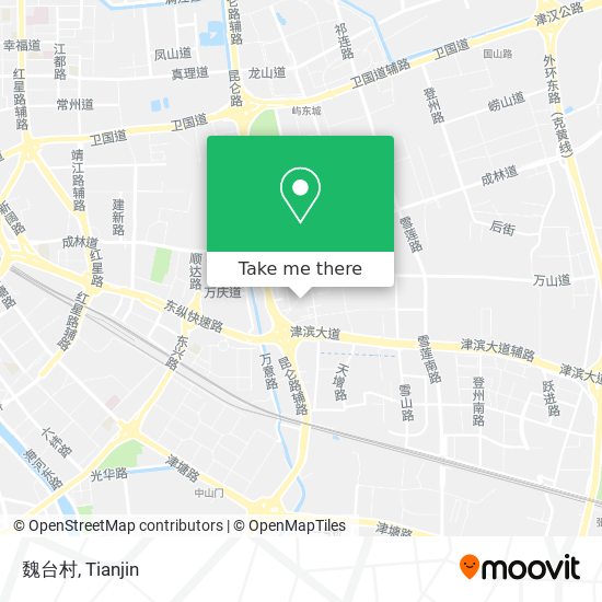 魏台村 map