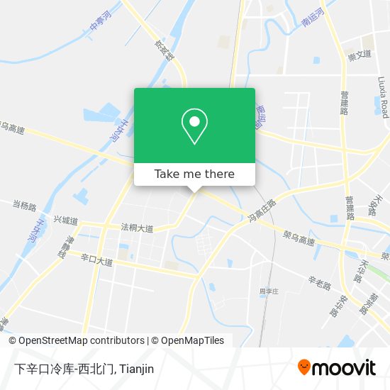 下辛口冷库-西北门 map