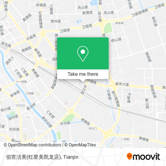 佰世洁美(红星美凯龙店) map
