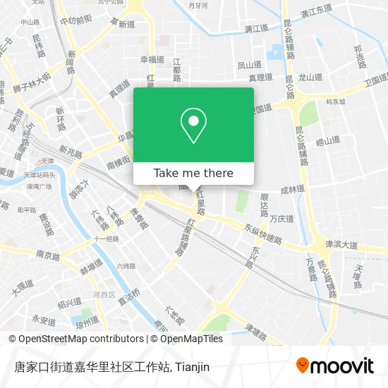 唐家口街道嘉华里社区工作站 map