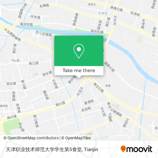天津职业技术师范大学学生第5食堂 map
