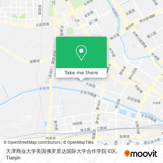 天津商业大学美国佛罗里达国际大学合作学院-E区 map