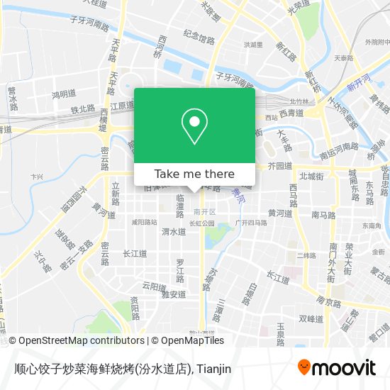 顺心饺子炒菜海鲜烧烤(汾水道店) map