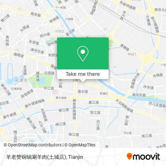 羊老赞铜锅涮羊肉(土城店) map