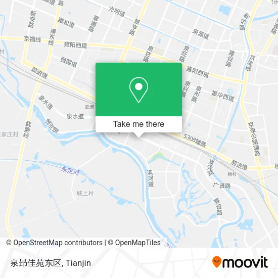 泉昻佳苑东区 map
