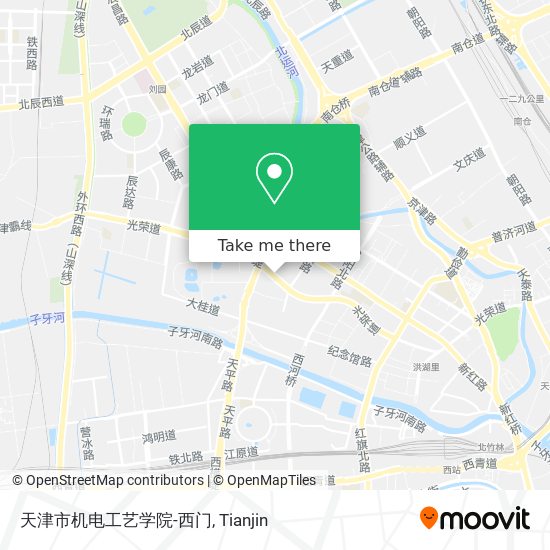 天津市机电工艺学院-西门 map