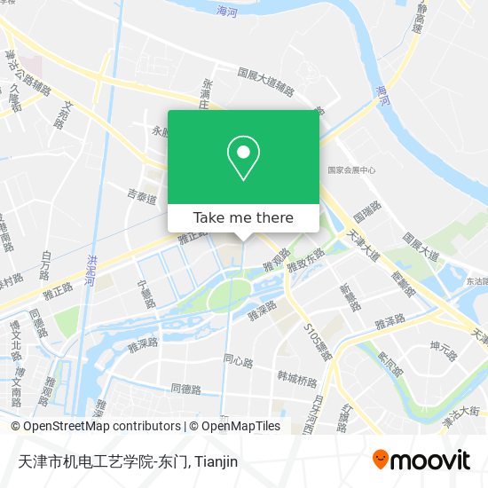天津市机电工艺学院-东门 map