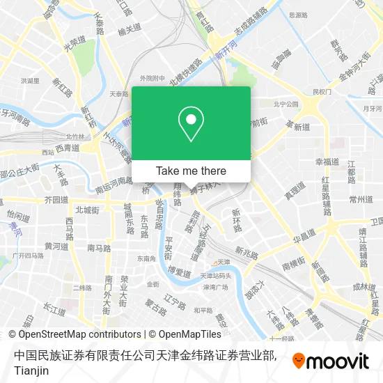 中国民族证券有限责任公司天津金纬路证券营业部 map