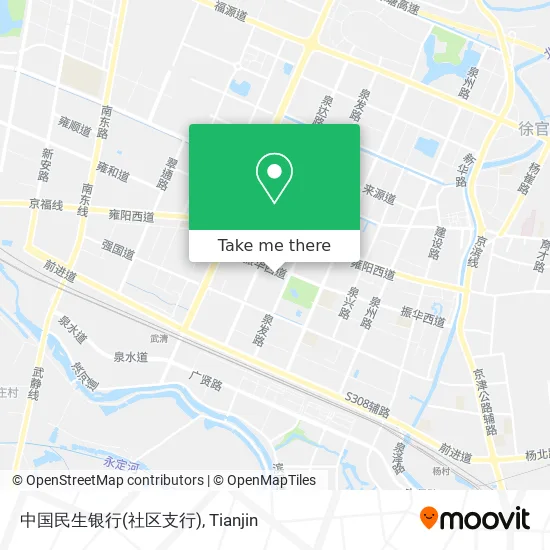 中国民生银行(社区支行) map