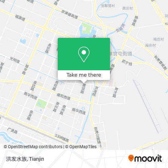 洪发水族 map