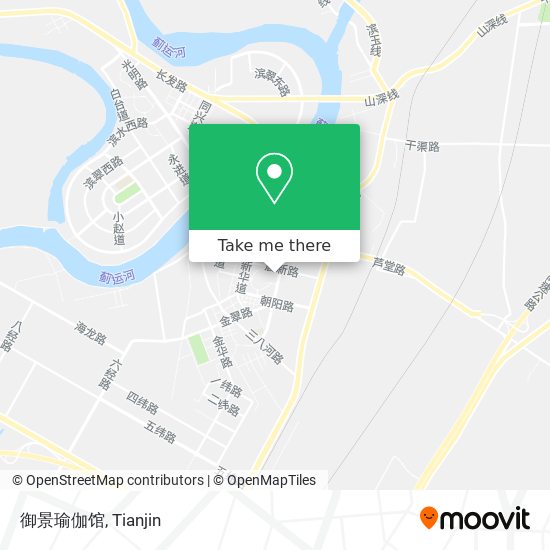 御景瑜伽馆 map