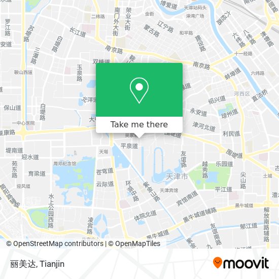 丽美达 map