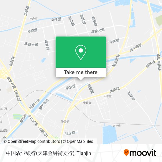 中国农业银行(天津金钟街支行) map