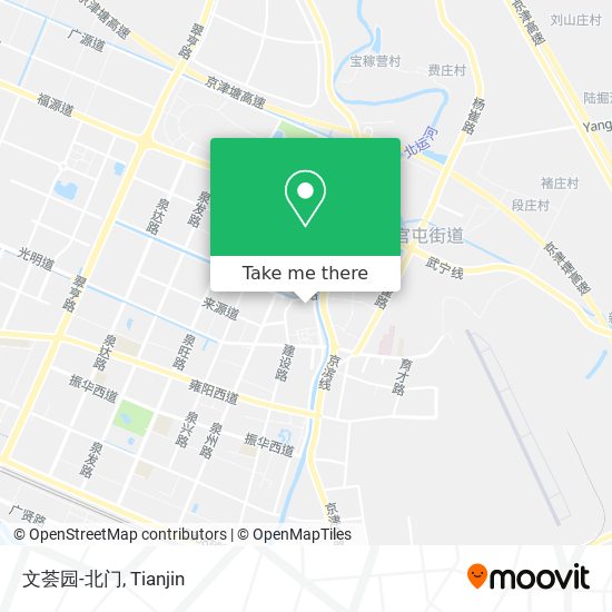 文荟园-北门 map