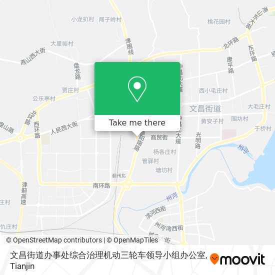 文昌街道办事处综合治理机动三轮车领导小组办公室 map