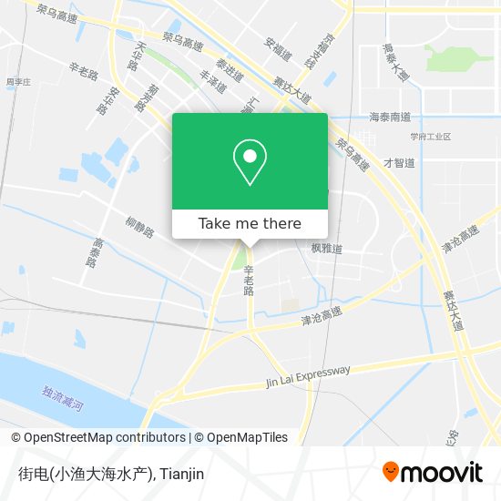 街电(小渔大海水产) map