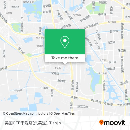 美国GEP干洗店(集美道) map