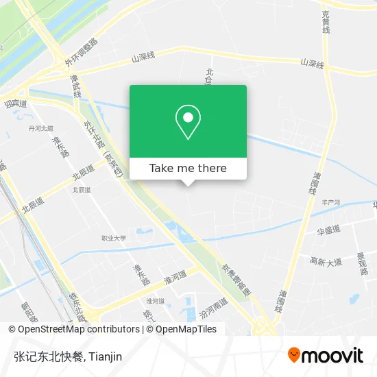 张记东北快餐 map
