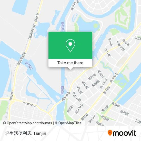 轻生活便利店 map
