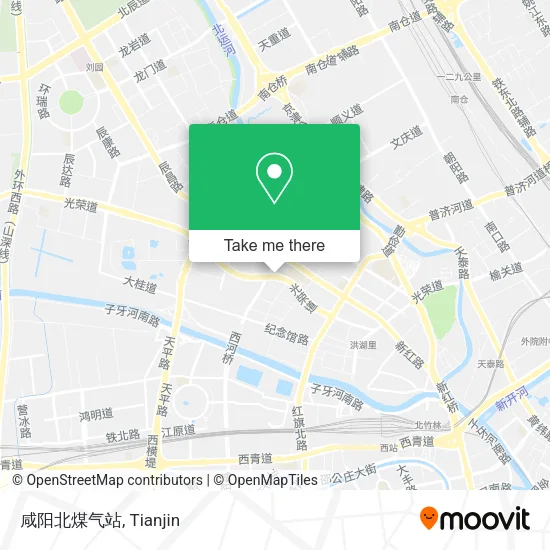 咸阳北煤气站 map