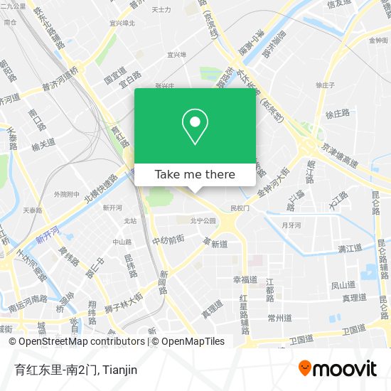 育红东里-南2门 map
