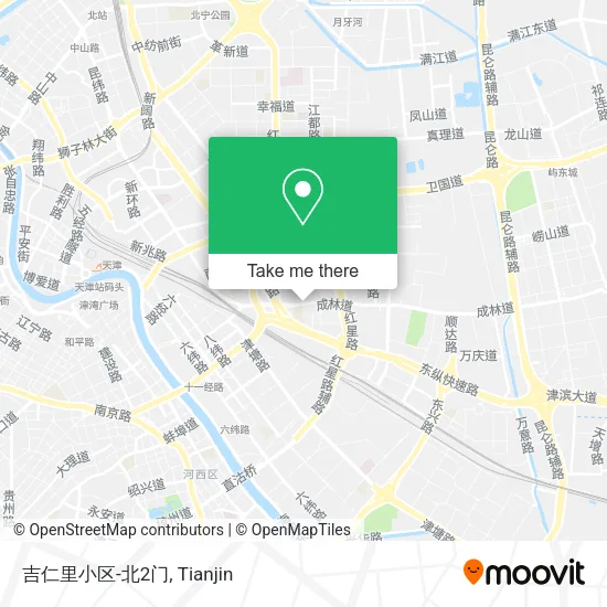 吉仁里小区-北2门 map