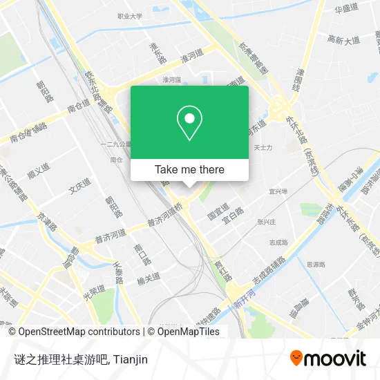 谜之推理社桌游吧 map