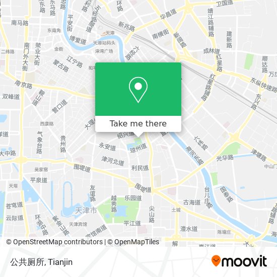 公共厕所 map