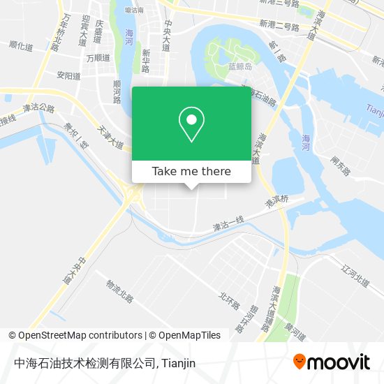 中海石油技术检测有限公司 map