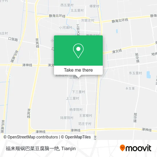 福来顺锅巴菜豆腐脑一绝 map