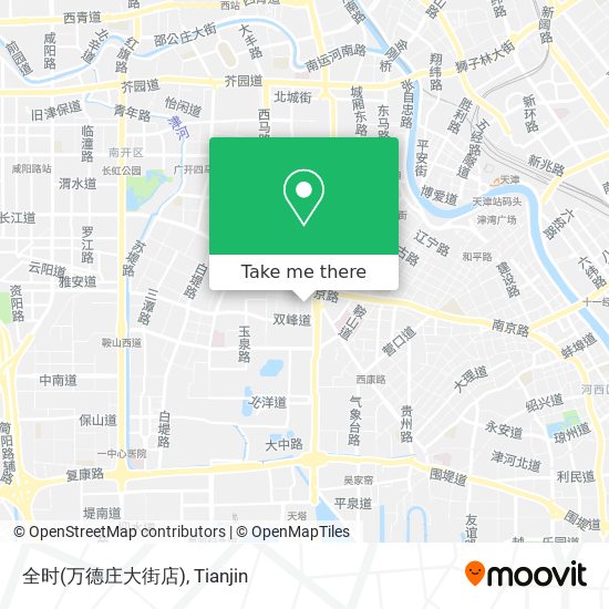 全时(万德庄大街店) map