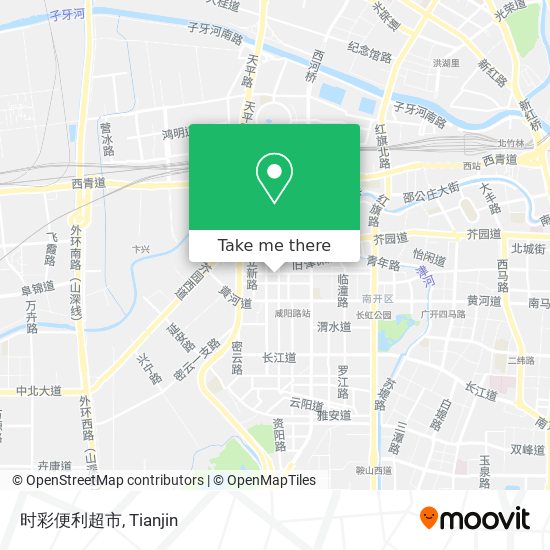 时彩便利超市 map