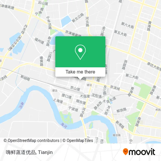 嗨鲜蒸道优品 map
