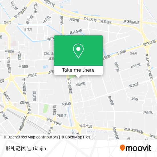 酥礼记糕点 map