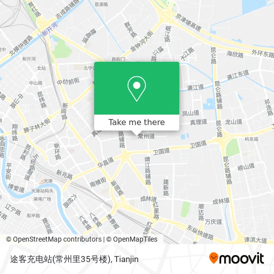 途客充电站(常州里35号楼) map