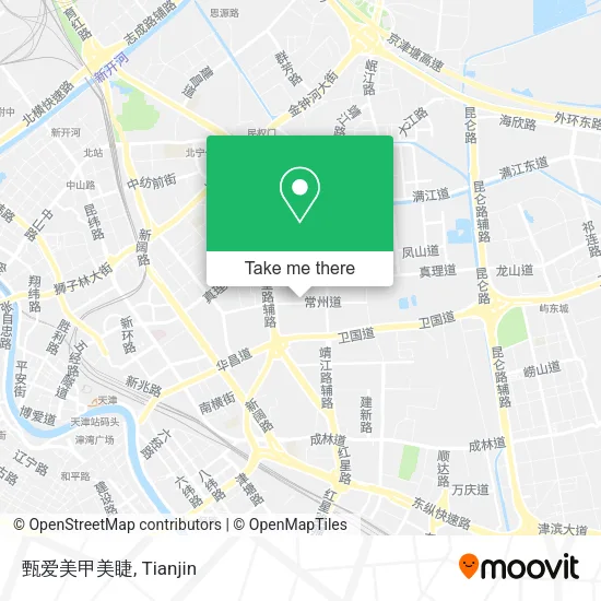 甄爱美甲美睫 map