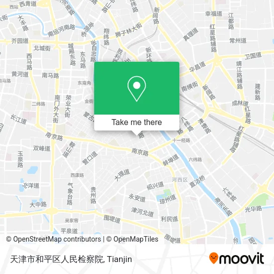 天津市和平区人民检察院 map