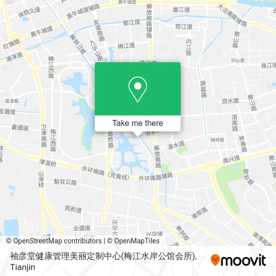 袖彦堂健康管理美丽定制中心(梅江水岸公馆会所) map