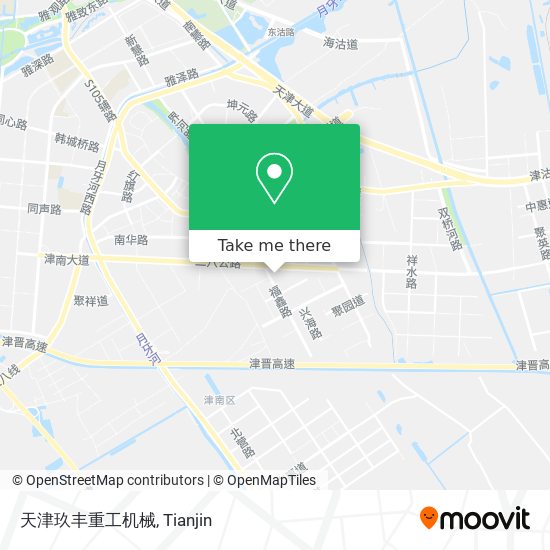 天津玖丰重工机械 map