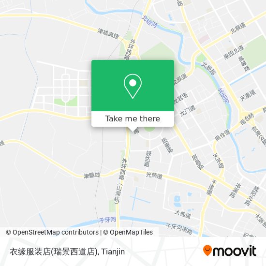 衣缘服装店(瑞景西道店) map