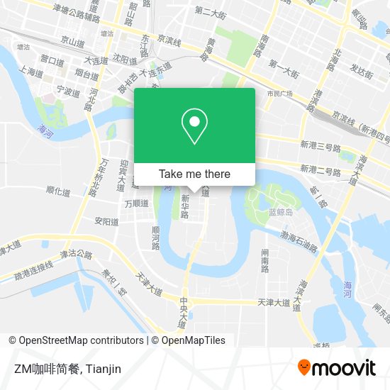 ZM咖啡简餐 map