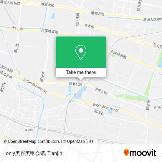 only美容美甲会馆 map