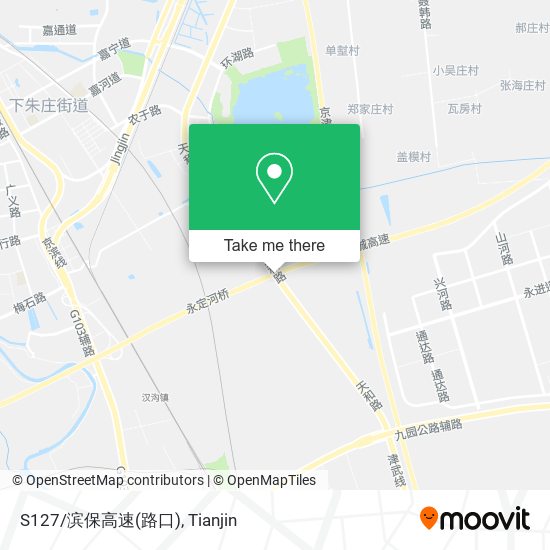 S127/滨保高速(路口) map