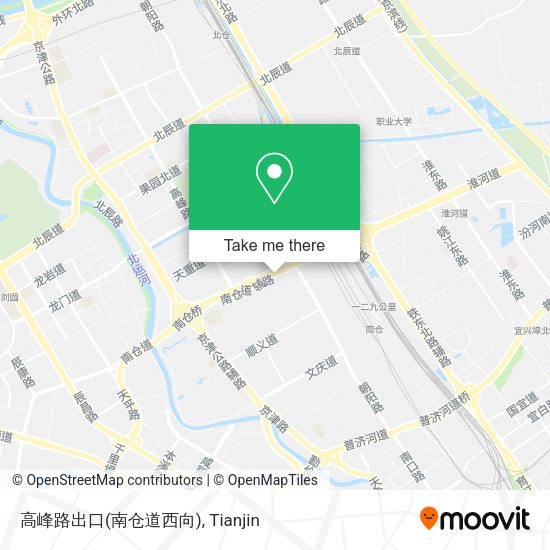 高峰路出口(南仓道西向) map