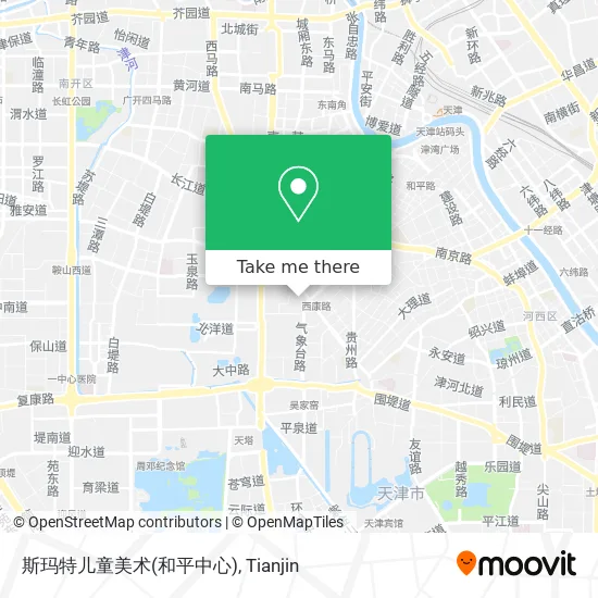斯玛特儿童美术(和平中心) map