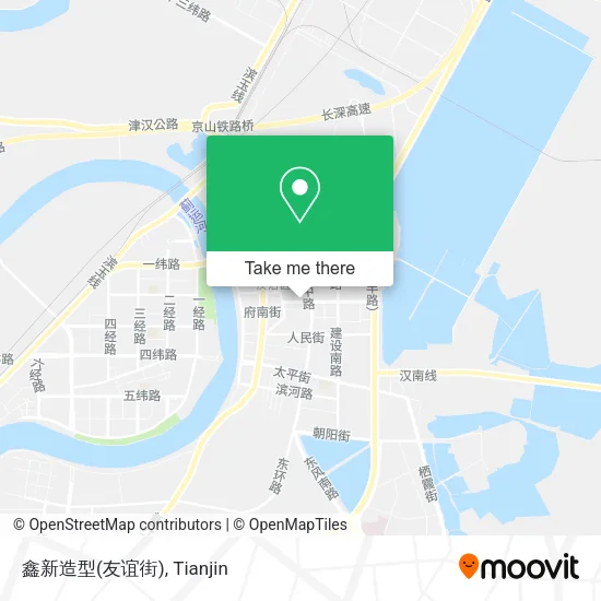 鑫新造型(友谊街) map