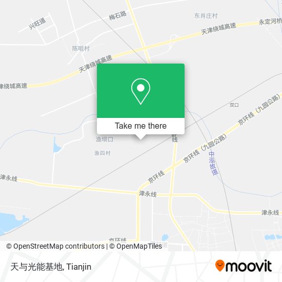 天与光能基地 map
